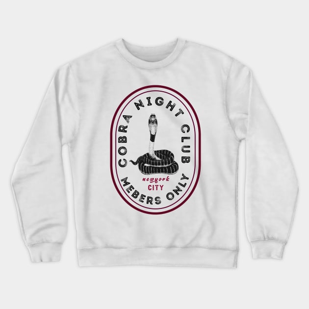 Cobra night club . Crewneck Sweatshirt by sdesign.rs